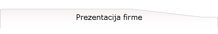 Prezentacija firme