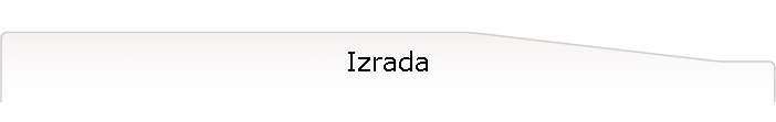 Izrada
