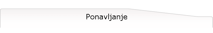 Ponavljanje